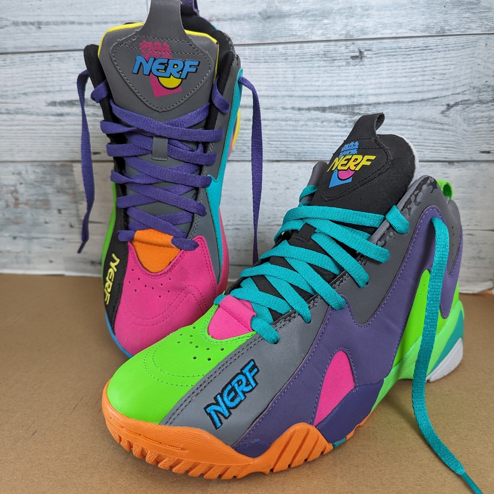 Nerf Kids Colorful High-Top Sneakers